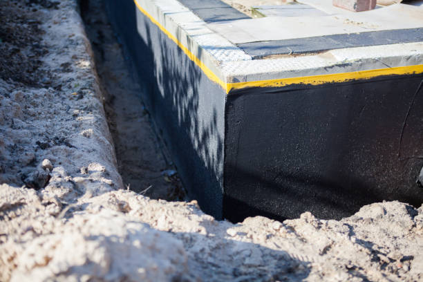 Professional Exterior Waterproofing technician working in Glen Ridge, NJ